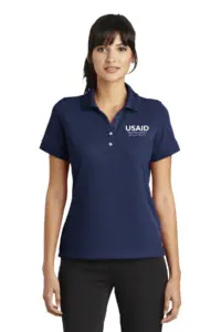 USAID Dari Pashto Nike Golf Ladies Dri-FIT Classic Polo Shirt