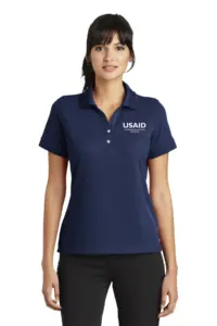 USAID Turkmen Nike Golf Ladies Dri-FIT Classic Polo Shirt