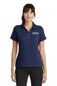 USAID Urdu Nike Golf Ladies Dri-FIT Classic Polo Shirt