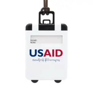 USAID Burmese - Mini Carry On Luggage Tags