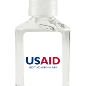 USAID Hun - Antibacterial Hand Sanitizer Gel on White Label