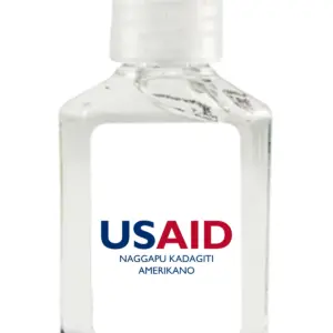 USAID Ilocano - Antibacterial Hand Sanitizer Gel on White Label