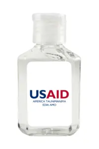 USAID Motu - Antibacterial Hand Sanitizer Gel on White Label