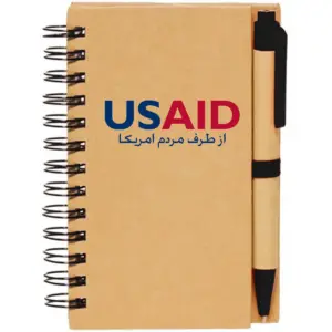USAID Dari - 2.75" x 4.75" Mini Spiral Notebooks