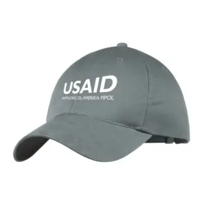 USAID Tok Pisin - Embroidered Nike Unstructured Twill Cap (Min 12 pcs)