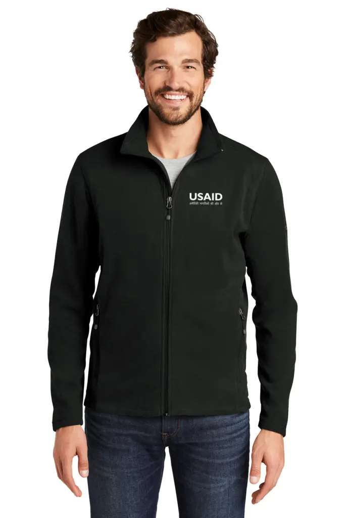 USAID Hindi - Eddie Bauer Men's Full-Zip Microfleece Jacket