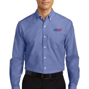 USAID Kyrgyz - Port Authority SuperPro Oxford Shirt