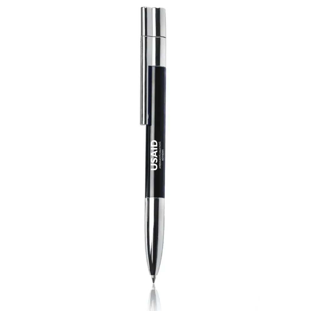USAID Turkmen - 8GB USB Flash Drives Pens