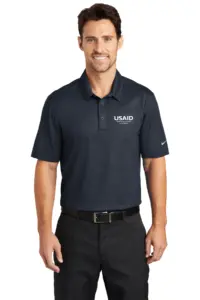 USAID Pijin - Nike Golf Dri-FIT Embossed Tri-Blade Polo Shirt
