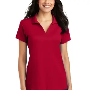 USAID Mongolian Port Authority Ladies Rapid Dry Mesh Polo Shirt