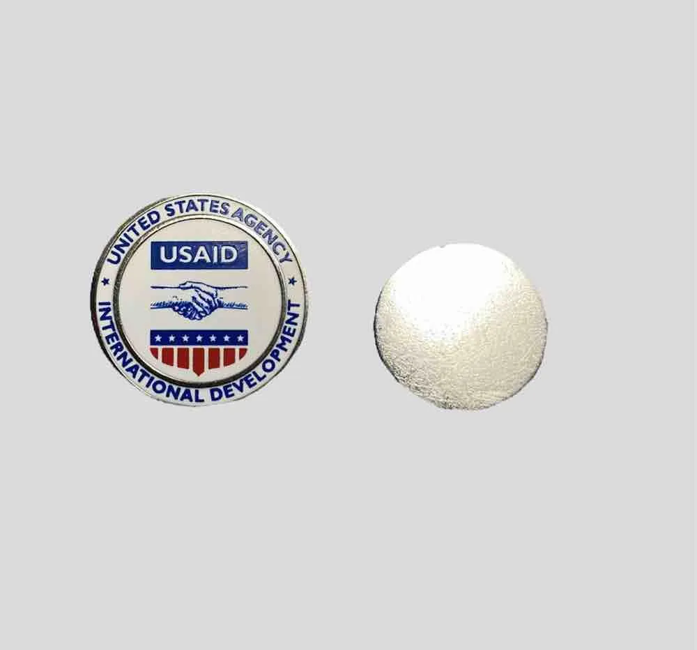 USAID Bangla - Seal Lapel Pins Min 100 pcs