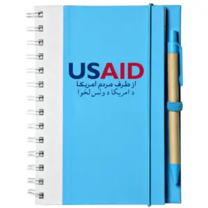 USAID Dari Pashto - Recyclable Bright ECO Notebooks