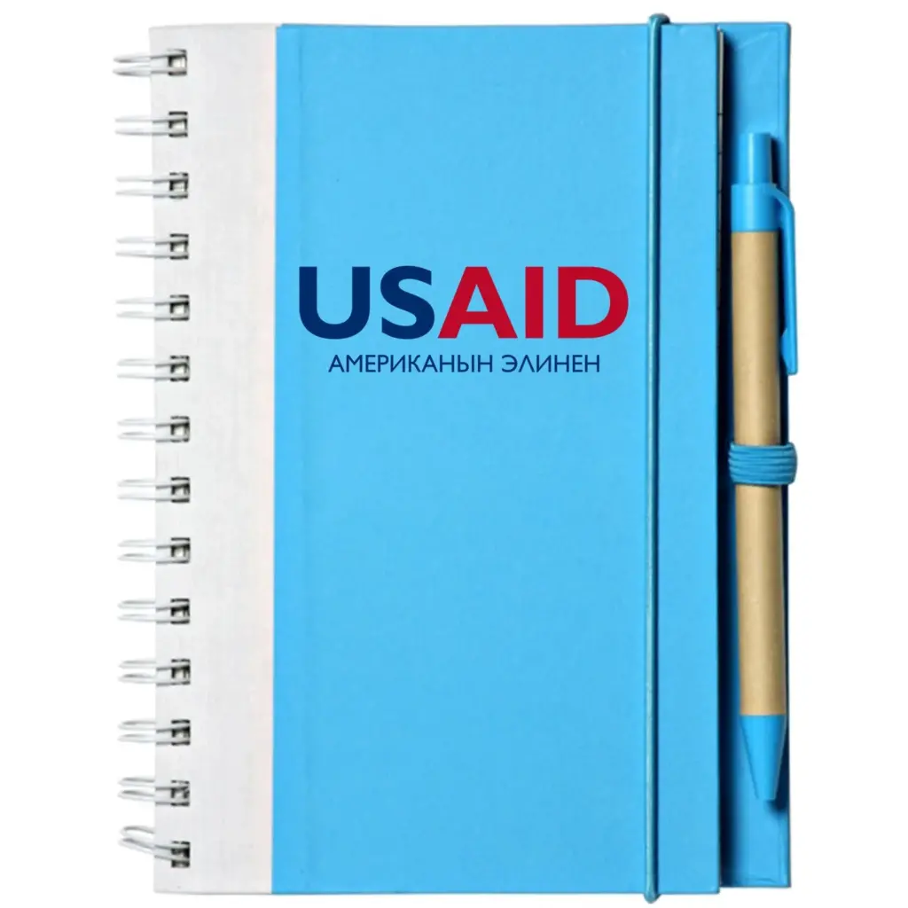 USAID Kyrgyz - Recyclable Bright ECO Notebooks