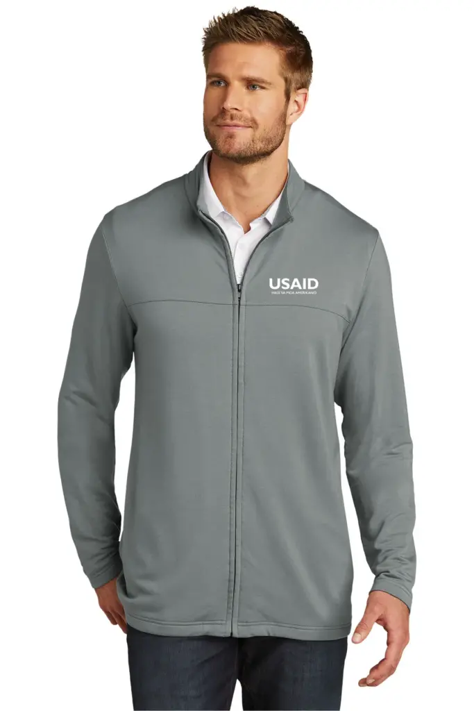 USAID Bicolano - New TravisMathew Newport Full Zip Fleece Pullover