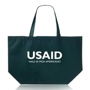 USAID Bicolano - Budget Non-Woven Shopper Tote Bags (20"x13")