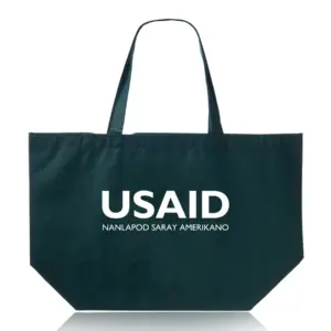 USAID Pangasinense - Budget Non-Woven Shopper Tote Bags (20"x13")