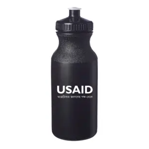USAID Bangla - 20 Oz. Custom Plastic Water Bottles