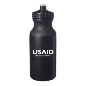 USAID Bahasa Indonesia - 20 Oz. Custom Plastic Water Bottles