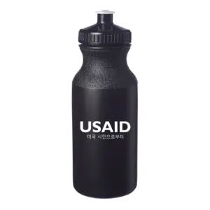 USAID Korean - 20 Oz. Custom Plastic Water Bottles