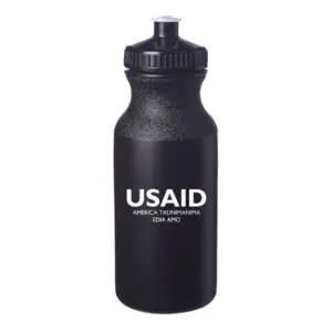 USAID Motu - 20 Oz. Custom Plastic Water Bottles