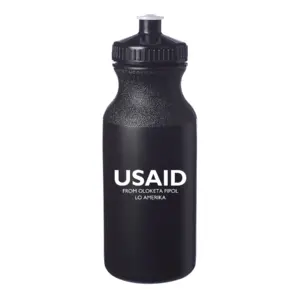 USAID Pijin - 20 Oz. Custom Plastic Water Bottles