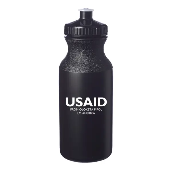 USAID Pijin - 20 Oz. Custom Plastic Water Bottles