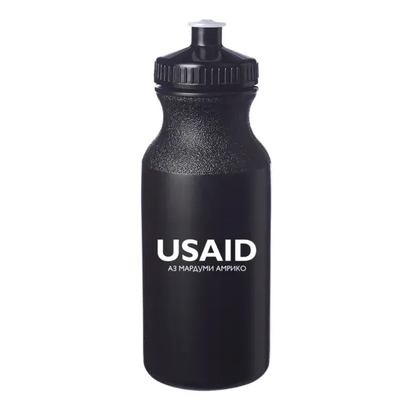 USAID Tajik - 20 Oz. Custom Plastic Water Bottles