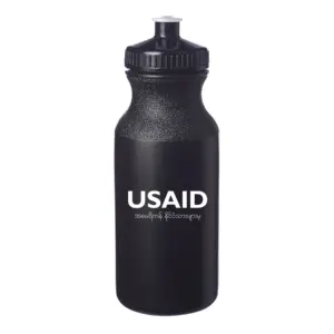 USAID Burmese - 20 Oz. Custom Plastic Water Bottles