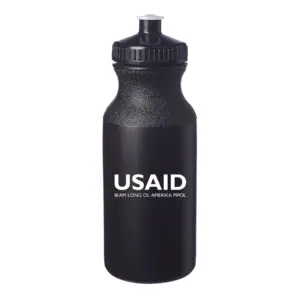USAID Tok Pisin - 20 Oz. Custom Plastic Water Bottles