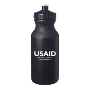 USAID Tonga - 20 Oz. Custom Plastic Water Bottles