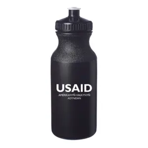 USAID Turkmen - 20 Oz. Custom Plastic Water Bottles