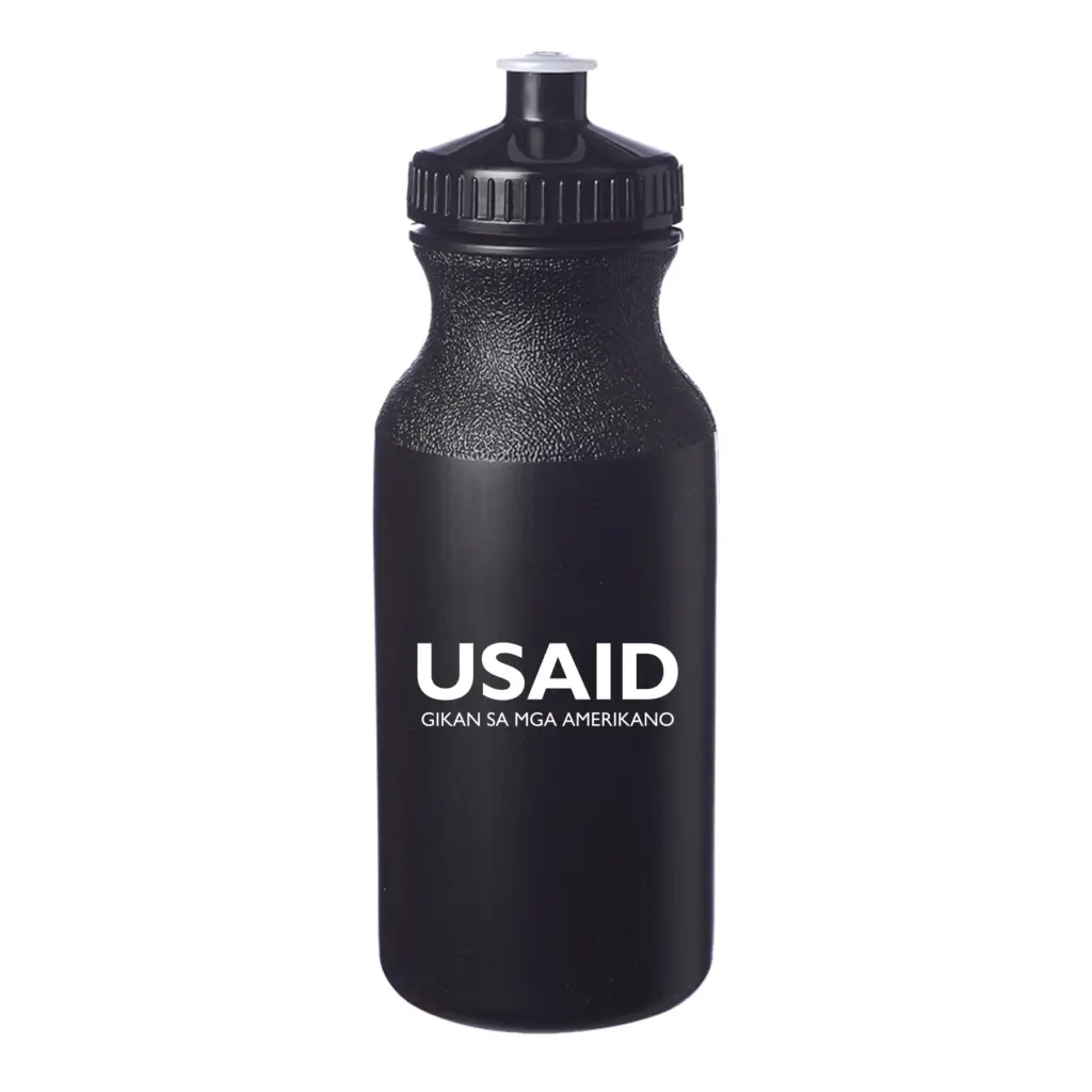 USAID Cebuano - 20 Oz. Custom Plastic Water Bottles