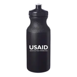 USAID Cebuano - 20 Oz. Custom Plastic Water Bottles