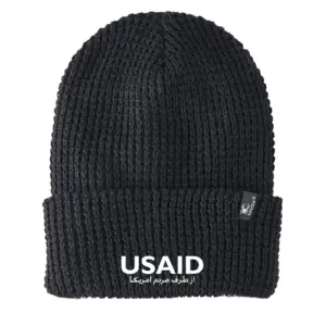 USAID Dari - Embroidered SPYDER Adult Vertex Knit Beanie