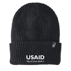 USAID Farsi - Embroidered SPYDER Adult Vertex Knit Beanie
