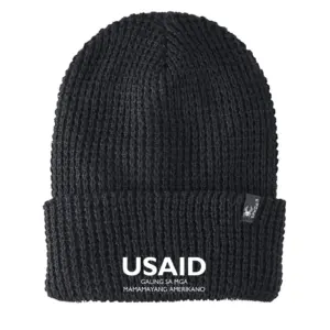 USAID Filipino - Embroidered SPYDER Adult Vertex Knit Beanie