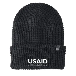 USAID Hindi - Embroidered SPYDER Adult Vertex Knit Beanie