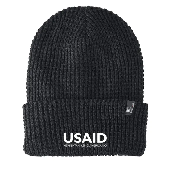 USAID Kapampangan - Embroidered SPYDER Adult Vertex Knit Beanie