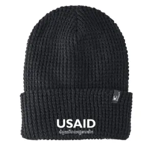 USAID Khmer - Embroidered SPYDER Adult Vertex Knit Beanie