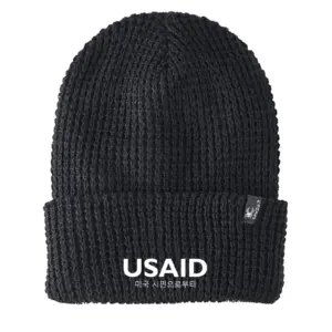 USAID Korean - Embroidered SPYDER Adult Vertex Knit Beanie