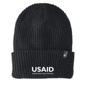 USAID Mongolian - Embroidered SPYDER Adult Vertex Knit Beanie