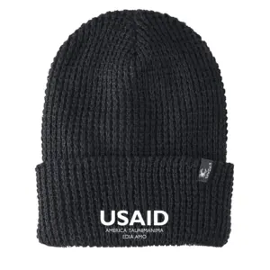 USAID Motu - Embroidered SPYDER Adult Vertex Knit Beanie