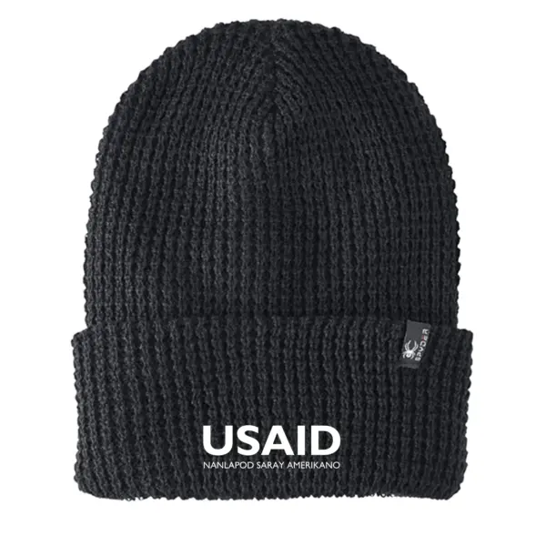 USAID Pangasinense - Embroidered SPYDER Adult Vertex Knit Beanie