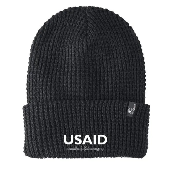 USAID Burmese - Embroidered SPYDER Adult Vertex Knit Beanie
