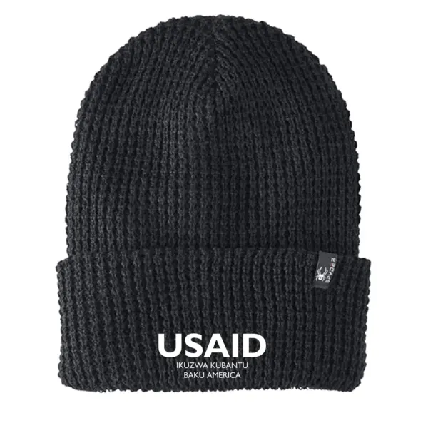 USAID Tonga - Embroidered SPYDER Adult Vertex Knit Beanie