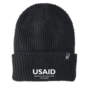 USAID Turkmen - Embroidered SPYDER Adult Vertex Knit Beanie