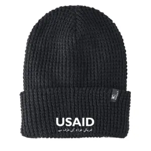 USAID Urdu - Embroidered SPYDER Adult Vertex Knit Beanie