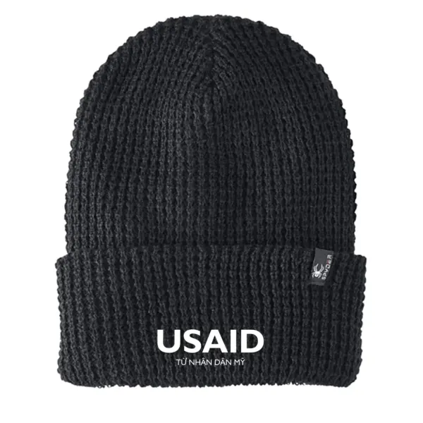USAID Vietnamese - Embroidered SPYDER Adult Vertex Knit Beanie