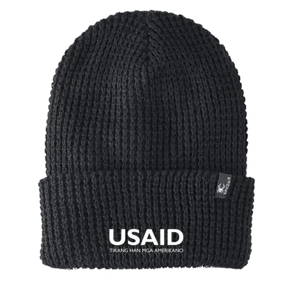 USAID Waray-Waray - Embroidered SPYDER Adult Vertex Knit Beanie
