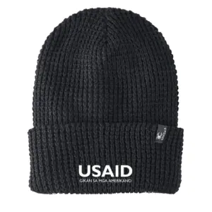 USAID Cebuano - Embroidered SPYDER Adult Vertex Knit Beanie